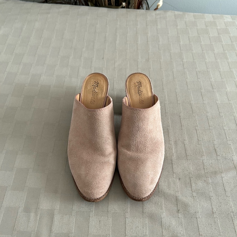 Madewell The Harper Mules in Suede - Picture 3 of 14